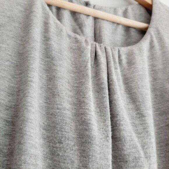 HEI HEI \ Rhodes Anthropologie Sleeveles Crop Jumpsuit Grey & Black Sz S - Picture 9 of 14